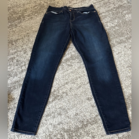 Levi Strauss signature gold mid-rise skinny dark was Jean size 6s / 28 - Picture 1 of 5